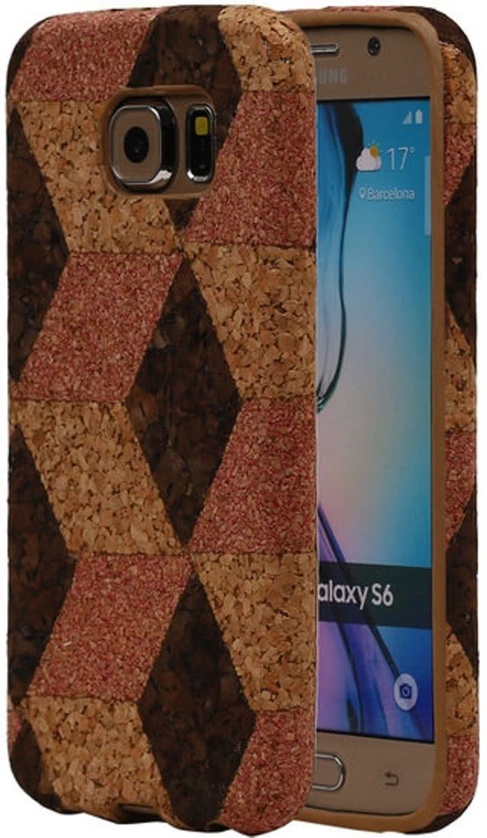 Best Cases Kurk Design TPU Cover Case voor Samsung Galaxy S6 - Model A