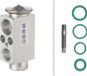 HELLA Expansieventiel voor airconditioning, aluminium, R 1234yf, geschikt voor onder andere BMW X5