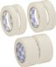 Black & Decker Afplaktape/schilderstape - 2 x 3 maten - wit - 19/25/50mm x 5m - binnen/buiten