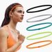Vinatio Handels GmbH 5 Bandeaux de sport - Bandeau de sport élastique - Bandeaux antidérapants pour hommes et femmes - Convient pour le yoga, le football et le jogging - Unisexe