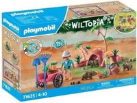 PLAYMOBIL Wiltopia, Wombat-Terriër, 71625, 47 onderdelen, vanaf 4 jaar, ontdekking van de dierenwereld