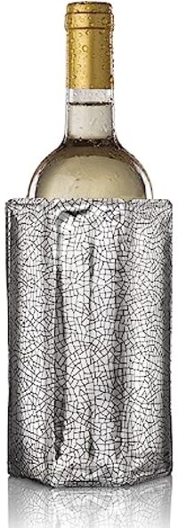 Vacu Vin Actieve Wijnkoeler - Zilver