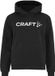 Craft Dames Hoodie Community 2.0 W 1916131 Zwart Katoen/Polyester