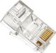 XtendLan connecteur UTP RJ45 CAT5e, fil, rond, emballé par 100 pièces, prix par pièce