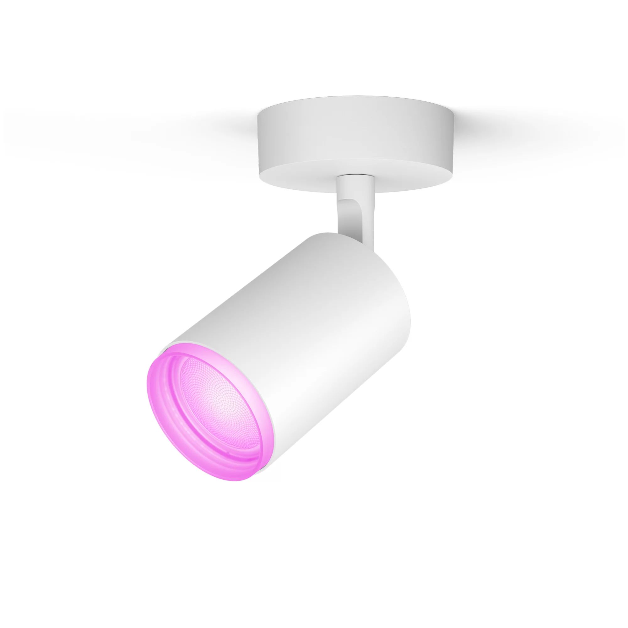 Philips Hue Fugato Opbouwspot - Wit en Gekleurd Licht - 1-spot - Wit