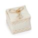Mopec AA486 doos met 6 ivoorkleurige ringbanden, 5 x 4 x 5 cm.