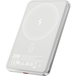 BWOO P79 Draadloze Externe Batterij, 5000mAh, 20W, PD + FQI, 1 x QI - 1 x USB-C, Grijs