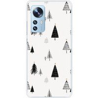 Xiaomi Beschermende siliconen case compatibel met Xiaomi Mi 12, Xiaomi Mi 12X elegante spar