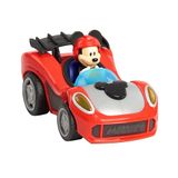 Mickey Mouse Rev 'n Go Vehicles with Lights and Sounds, Mickey's Car, Mickey Mouse Phrases, Toy for Kids Ages 3 and Up by Just Play
