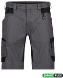 DASSY Werkshort met stretch ANTRACIETGRIJS/ZWART Kledingmaat 62