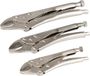 Silverline Zelfvergrendelende griptangen set - 3 delig
