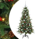 vidaXL Kunstmatige Inklapbare Kerstboom Groen 150 cm PE en PVC