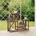 MAISON CHIC Étagère À Fleurs-support À Fleurs 90x25x73,5 Cm Bois Massif De Sapin 677798