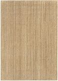 HAMID Jute Tapijt - Granada Tapijt 100% Natuurlijke Jute Vezels - Zacht Tapijt en Hoge Sterkte - Handgeweven - Woonkamer, Eetkamer, Slaapkamer, Hal Tapijt (230x160 cm)