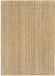 HAMID Jute Tapijt - Granada Tapijt 100% Natuurlijke Jute Vezels - Zacht Tapijt en Hoge Sterkte - Handgeweven - Woonkamer, Eetkamer, Slaapkamer, Hal Tapijt (230x160 cm)