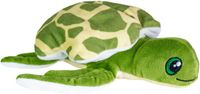 Tactic Save the Sea Schildpad "Konna" – Duurzame Knuffel 20x10x7 cm – Gemaakt Van 4-7 Gerecyclede PET Flessen – Inclusief Adoptiecertificaat – Educatief Speelgoed Vanaf 0 Jaar – Ecologisch Pluche – 100% Recyclebaar – Bescherm de Zee
