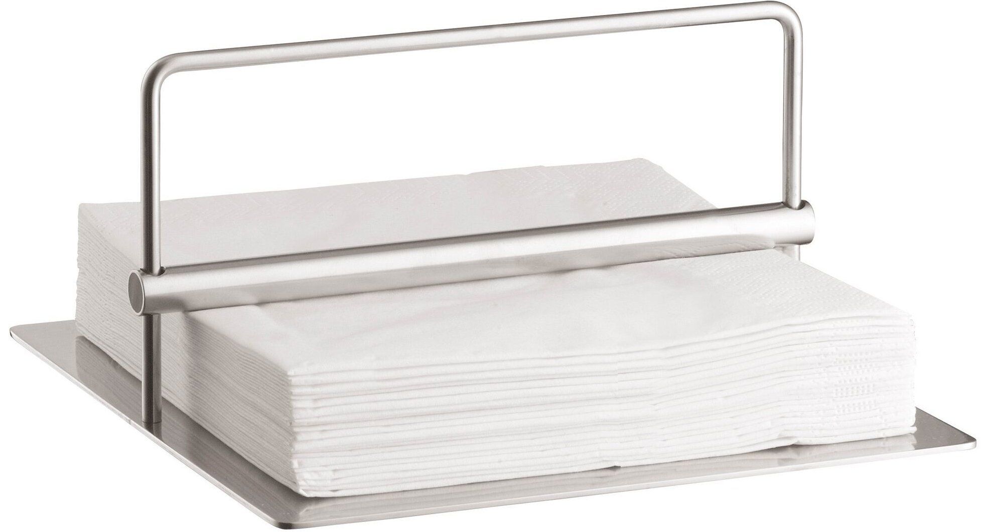 Stelton servettenhouder Classic 19 x 19 cm - grijs