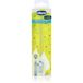 Chicco, Brosse à dents pour enfants, première brosse à dents avec manche ergonomique antidérapant, gratte-langue, capuchon de protection et ventouse, hygiène buccale pour enfants de 3 à 6 ans