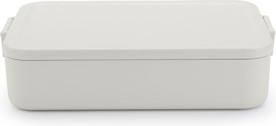 Brabantia Make & Take Lunchbox/Broodtrommel - Large - Kunststof - Light Grey