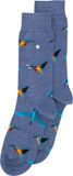 Alfredo Gonzales Kingfisher Sokken AG-Sk-KING-01 129 Blue Melee/Orange L(46-48)