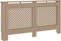 vidaXL Radiatorombouw 152x19x81 cm MDF Bruin