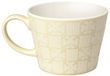 Excelsa Etnika Jumbo mok 415 ml, porselein, crèmekleurig, 11 x 11 x 8 cm