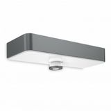 STEINEL XSolar SOL-O LED Lampe d'extérieur - Anthracite, Blanc - Avec détecteur de mouvement