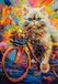Castorland Puzzle Katten Bloemenrit - Puzzle 500 pièces