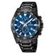 Festina Timeless F20735/1 Heren Horloge Blauw/Zwart Staal 46mm