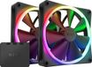 NZXT F140 RGB Duo - Twin Pack - Zwart - 140mm