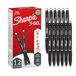 Sharpie S-Gel Gelpennen Medium punt (0,7 mm) Zwarte inkt 12 stuks