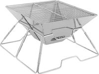 Sac de voyage pour barbecue portable au charbon de bois pour pique-nique et camping - Avec compartiment de rangement