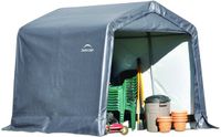 ShelterLogic® Gereedschapsschuur SL70423 Grijs 240x240x240 cm