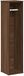 vidaXL Badkamerkast met rolhouder, bruin eiken, 20,5x20x90 cm