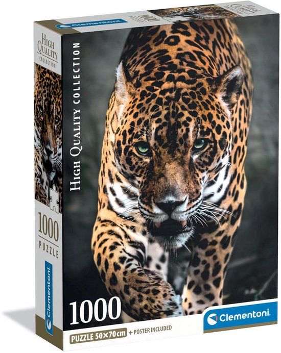 Clementoni Puzzel 1000 Stukjes Walk of the Jaguar