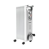 Flama 2357FL Chauffage électrique - Blanc - 1500W