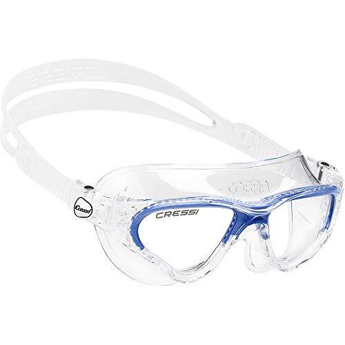 Cressi Right Goggles - Zwembril voor volwassenen met platte lenzen voor natuurlijk zicht