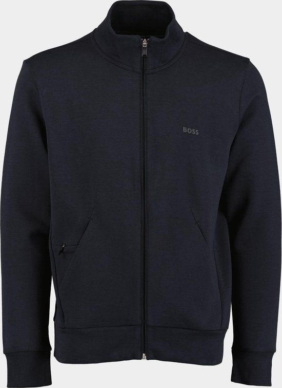 BOSS Green Sweater Blauw Skaz 10256713 01 50506152/402 - Maat M - Mannen