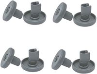 Merkloos Vaatwasserlade onderrollen - uittrekbare rollen - 40 mm - vaatwasser onderrekwielen - complete set van 8 wielen
