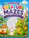 Amazing Creature Mazes for Kids: 26 Fun Black & White Maze Puzzles with Cute Animals, Dragons, Unicorns & Fantasy Creatures | Brain Games for Ages 4–8