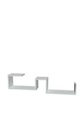 Homemania Plank Maze, hout, wit, 116,4 x 20 x 30 cm