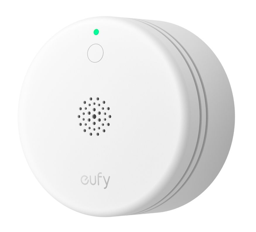 Eufy Smoke Sensor E10, Accurate Fire Alerts, Ultra-Compact 70mm Design, Extended 5-Year Battery Life, Long Communication Range, Currently compatible with Homebase 3 and Homebase Pro