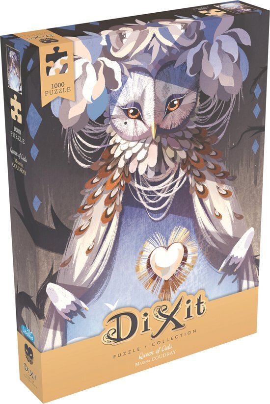 Asmodee Italië - puzzel Dixit: Queen of Owls, 1000 stuks, 9421, LIBDIXPUZ1006