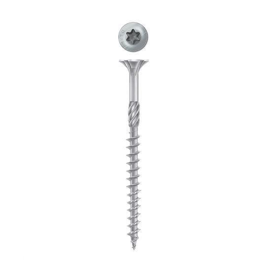 Dynaplus Platkop Spaanplaatschroef 6.0x90/60mm Torx30 verzinkt