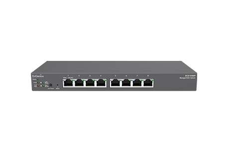 Engenius ECS1008P - Netwerk Switch - Zwart