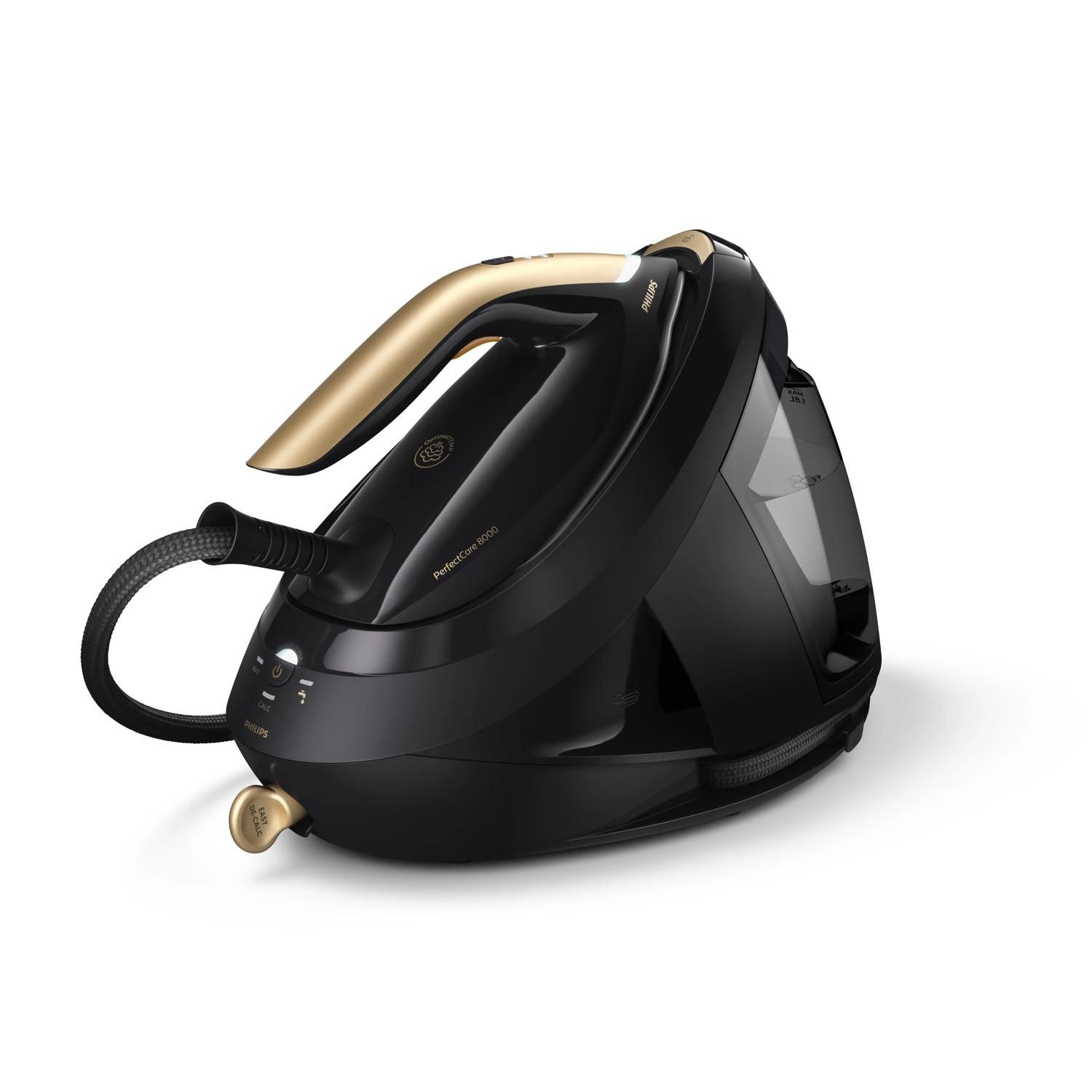 Philips PerfectCare 8000 Series PSG8130/80 - Stoomgenerator - 2700W - 700g/min - Zwart/Goud