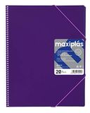 Grafoplas showmap met 20 hoesjes, A4, PP A4 Violet
