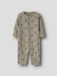 NAME IT Baby Pyjama Set 3-Pack NBNIGHTSUIT AOP NOOS Unisex Lange Mouw Gebloemd Vintage Khaki Katoen/Elastaan Maat 74