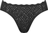 sloggi ZERO Feel Bliss High leg Dames Onderbroek - Zwart - Maat L