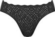 sloggi ZERO Feel Bliss High leg Dames Onderbroek - Zwart - Maat L